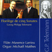 CD Telemann - 5 sonates pour flûte et orgue - M. Matthes orgue - 2001